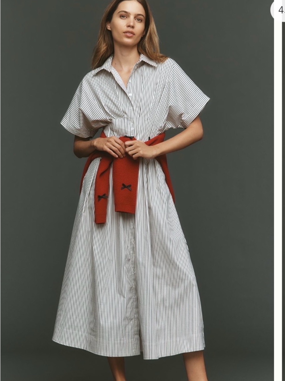 Anthropologie Exquise Tobie Shirtdress